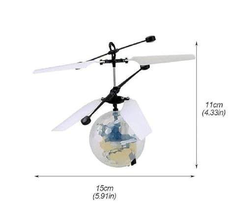 Mini Induction flying Ball With LED Lights For Kids