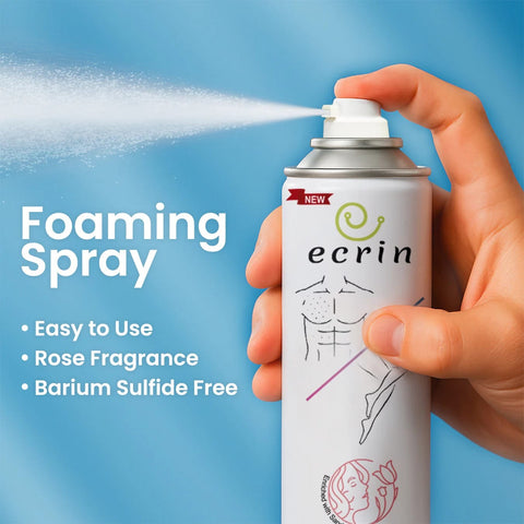 New Ecrin Hair Removal Foaming Spray Advance Formula With Refesher